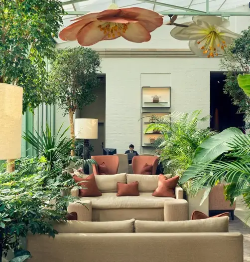 Botanic Sanctuary Antwerp Lobby (2)
