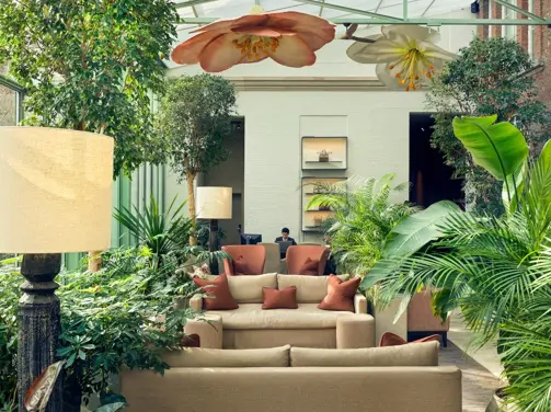 Botanic Sanctuary Antwerp Lobby