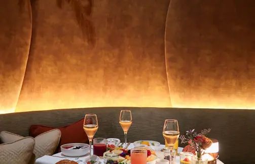 Botanic Sanctuary Antwerp Gastronomy Post 08 Breakfast Set Up