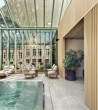 Botanic Health Spa Pool Area